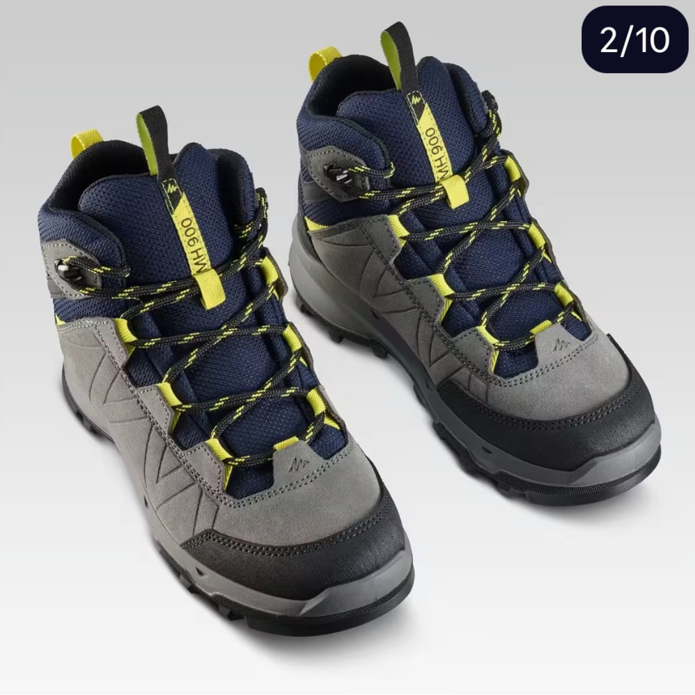 Quechua
Kids’ Waterproof Hiking Boots - MH 500/ kids size  4